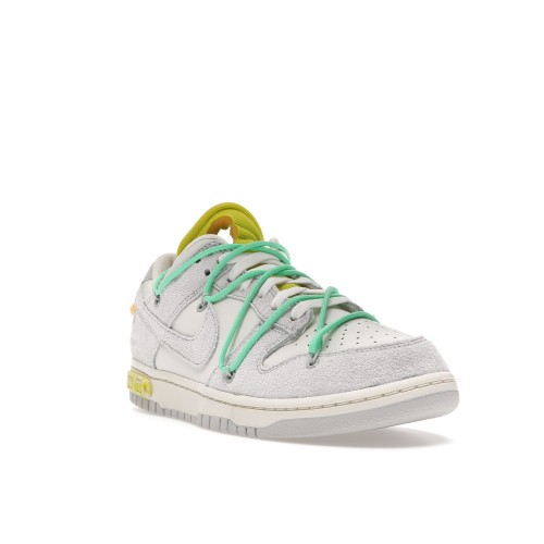Кроссы Nike Dunk Low Off-White Lot 14 - мужская сетка размеров