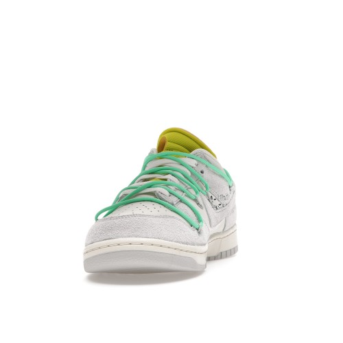Кроссы Nike Dunk Low Off-White Lot 14 - мужская сетка размеров