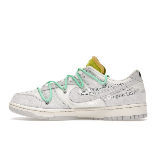 Кроссы Nike Dunk Low Off-White Lot 14 - мужская сетка размеров