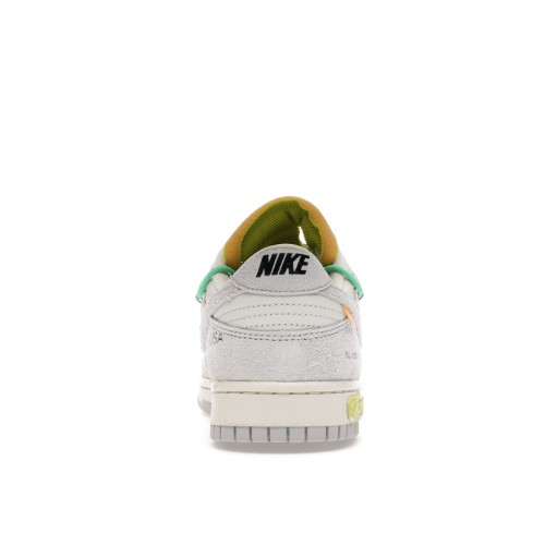 Кроссы Nike Dunk Low Off-White Lot 14 - мужская сетка размеров