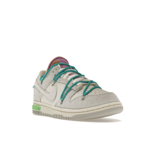 Кроссы Nike Dunk Low Off-White Lot 36 - мужская сетка размеров