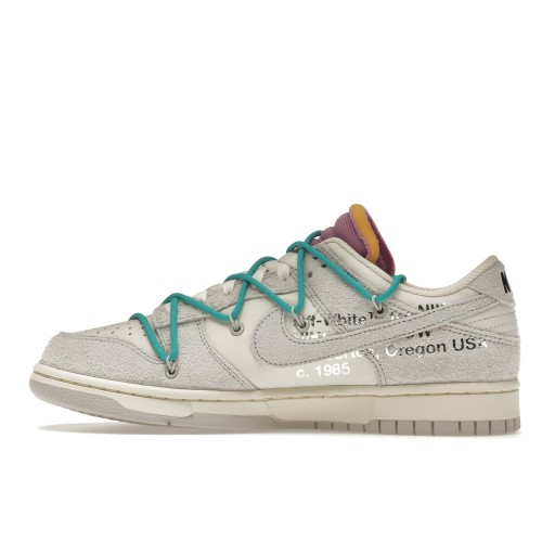 Кроссы Nike Dunk Low Off-White Lot 36 - мужская сетка размеров
