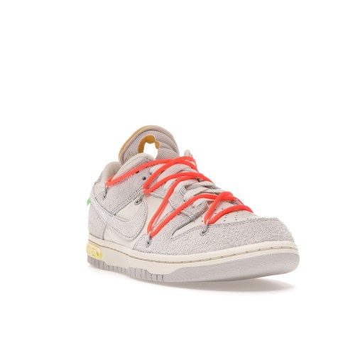 Кроссы Nike Dunk Low Off-White Lot 11 - мужская сетка размеров