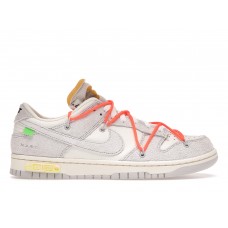 Кроссовки Nike Dunk Low Off-White Lot 11