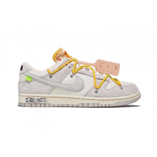 Кроссы Nike Dunk Low Off-White Lot 39 - мужская сетка размеров