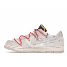 Кроссовки Nike Dunk Low Off-White Lot 13