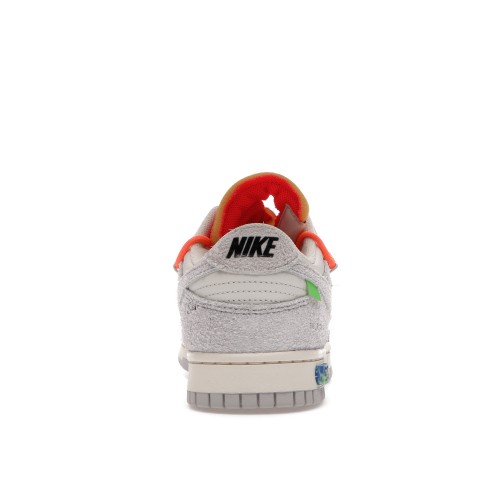 Кроссы Nike Dunk Low Off-White Lot 31 - мужская сетка размеров