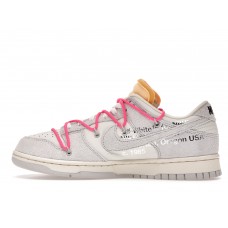 Кроссовки Nike Dunk Low Off-White Lot 17