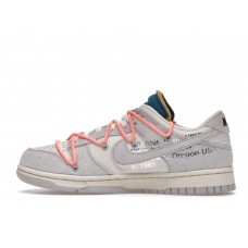 Кроссовки Nike Dunk Low Off-White Lot 19