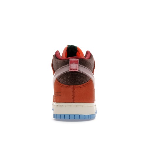Кроссы Nike Dunk Mid Social Status Free Lunch Chocolate Milk - мужская сетка размеров