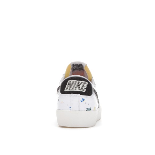 Кроссы Nike Blazer Low 77 Paint Splatter - мужская сетка размеров