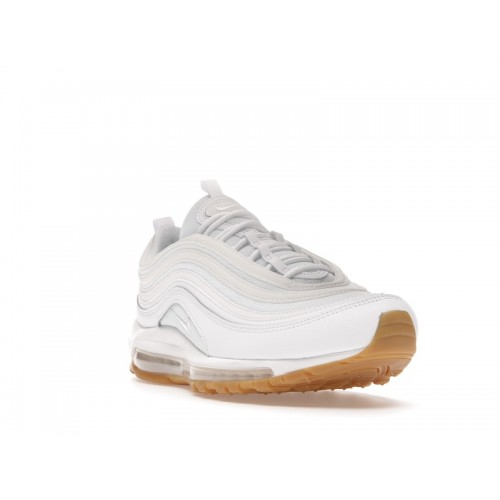 Кроссы Nike Air Max 97 White Gum - мужская сетка размеров