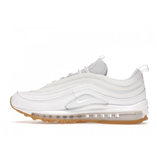 Кроссы Nike Air Max 97 White Gum - мужская сетка размеров