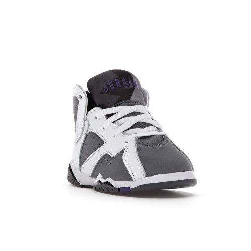 Кроссы Jordan 7 Retro Flint (2021) (TD) - детская сетка размеров