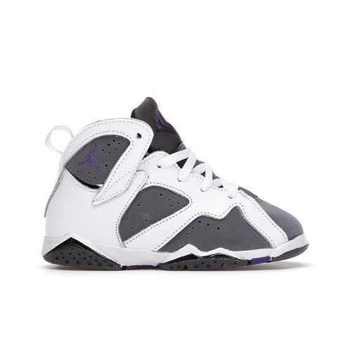 Кроссы Jordan 7 Retro Flint (2021) (TD) - детская сетка размеров