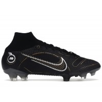 Nike Mercurial Superfly 8 FG Black Metallic Silver Gold
