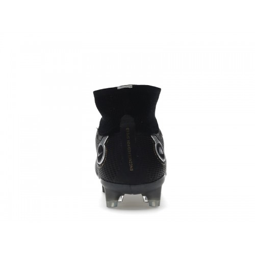 Nike Mercurial Superfly 8 FG Black Metallic Silver Gold - мужская сетка размеров Nike Mercurial Superfly 8 FG Black Metallic Silver Gold - мужская сетка размеров
