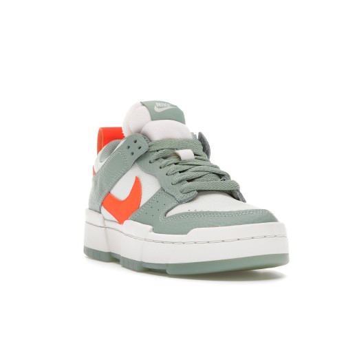 Кроссы Nike Dunk Low Disrupt Sea Glass Hyper Crimson (W) - женская сетка размеров