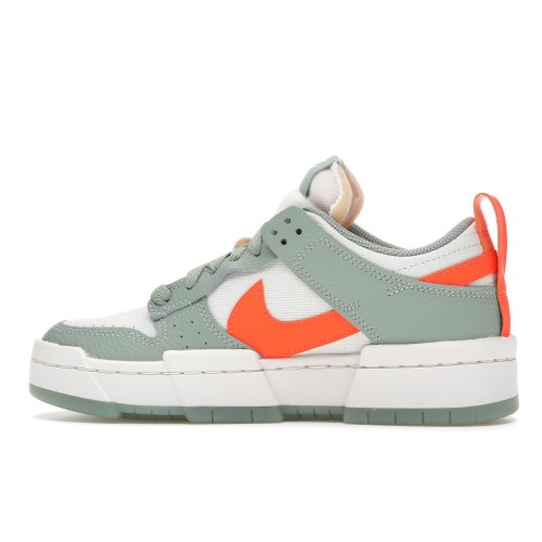 Кроссы Nike Dunk Low Disrupt Sea Glass Hyper Crimson (W) - женская сетка размеров