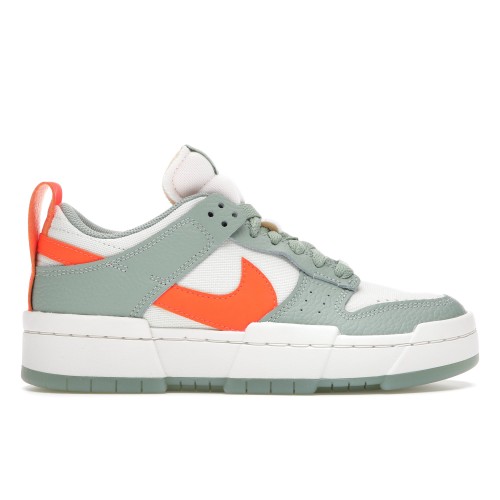Кроссы Nike Dunk Low Disrupt Sea Glass Hyper Crimson (W) - женская сетка размеров