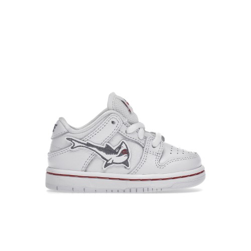 Кроссы Nike SB Dunk Low Oski Great White (TD) - детская сетка размеров