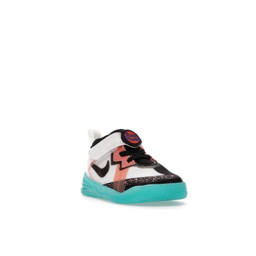 Кроссы Nike LeBron 18 Low Summit White Space Jam (TD) - детская сетка размеров