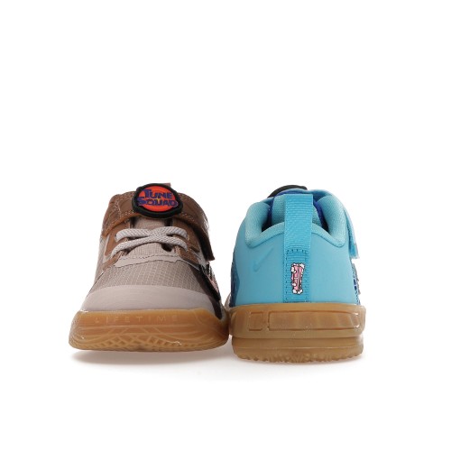 Кроссы Nike LeBron 18 Low Wile E. vs Roadrunner Space Jam (TD) - детская сетка размеров