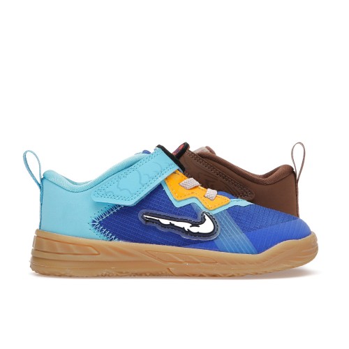 Кроссы Nike LeBron 18 Low Wile E. vs Roadrunner Space Jam (TD) - детская сетка размеров
