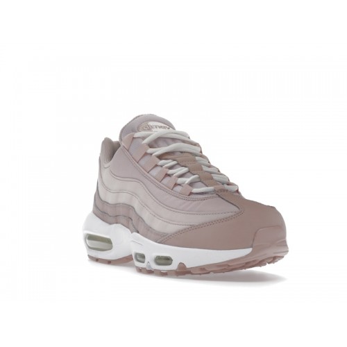 Кроссы Nike Air Max 95 Pink Oxford (W) - женская сетка размеров