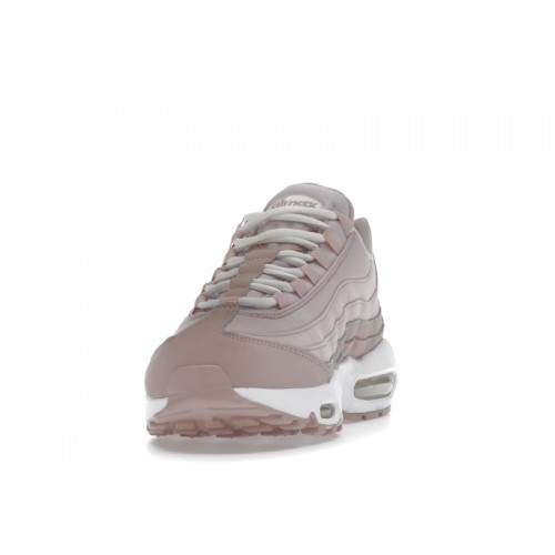 Кроссы Nike Air Max 95 Pink Oxford (W) - женская сетка размеров