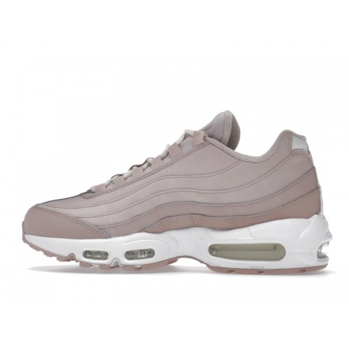 Кроссы Nike Air Max 95 Pink Oxford (W) - женская сетка размеров