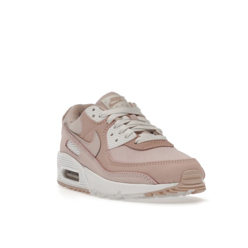 Кроссы Nike Air Max 90 Pink Oxford (W) - женская сетка размеров