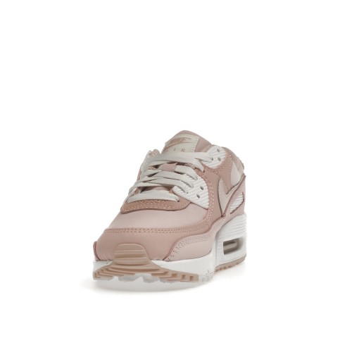 Кроссы Nike Air Max 90 Pink Oxford (W) - женская сетка размеров