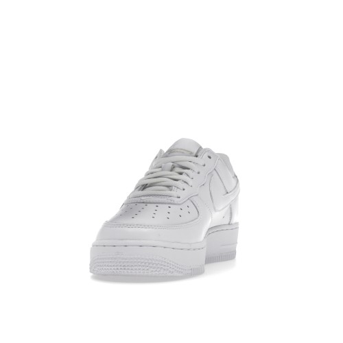 Кроссы Nike Air Force 1 07 Low Color of the Month Triple White - мужская сетка размеров