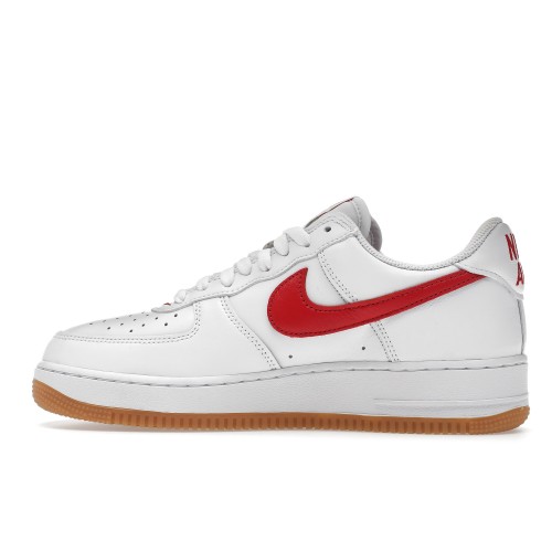Кроссы Nike Air Force 1 07 Low Color of the Month University Red Gum - мужская сетка размеров
