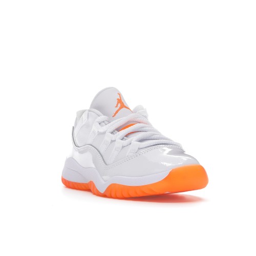 Кроссы Jordan 11 Retro Low Citrus (2021) (PS) - подростковая сетка размеров