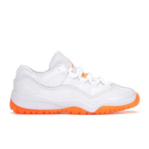 Кроссы Jordan 11 Retro Low Citrus (2021) (PS) - подростковая сетка размеров