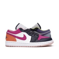 Женские кроссовки Jordan 1 Low Purple Magenta (W)