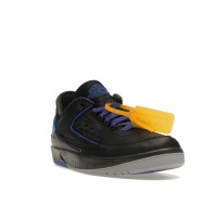 Кроссовки Jordan 2 Retro Low SP Off-White Black Blue
