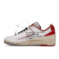 Кроссовки Jordan 2 Retro Low SP Off-White White Red