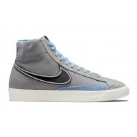 Мужские кроссовки Nike Blazer Mid Grey Denim