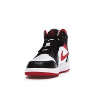 Подростковые Jordan 1 Mid Gym Red Black White (GS)