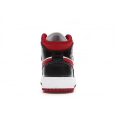 Подростковые Jordan 1 Mid Gym Red Black White (GS)