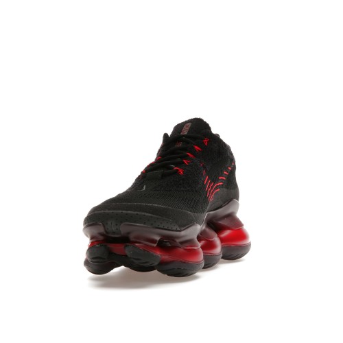 Кроссы Nike Air Max Scorpion FK Black University Red - мужская сетка размеров