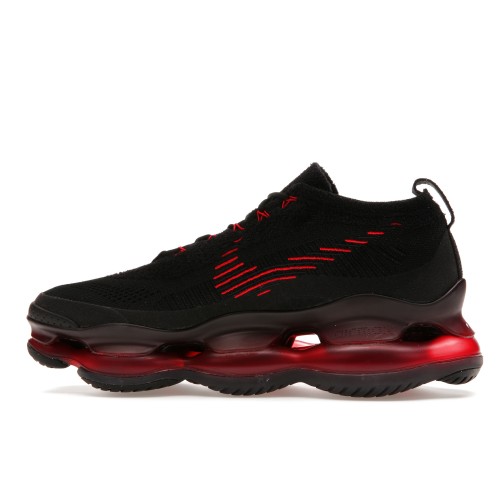 Кроссы Nike Air Max Scorpion FK Black University Red - мужская сетка размеров