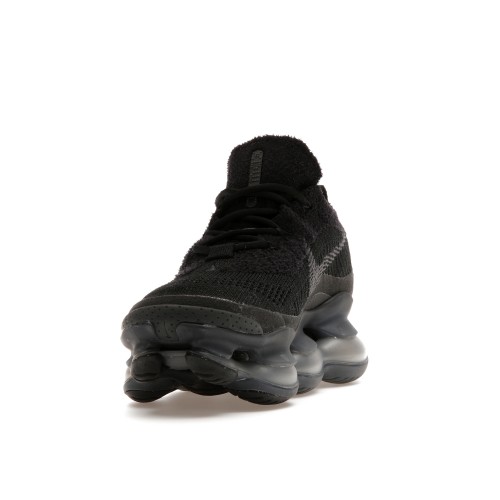 Кроссы Nike Air Max Scorpion FK Triple Black (W) - женская сетка размеров