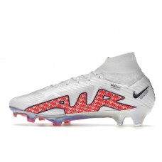 Nike Zoom Mercurial Superfly 9 Elite FG White Bright Crimson