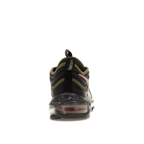 Кроссы Nike Air Max 97 Terrascape Black Elemental Pink Lime - мужская сетка размеров