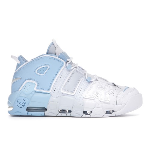 Кроссы Nike Air More Uptempo Psychic Blue Sky - мужская сетка размеров