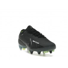 Nike Zoom Mercurial Vapor 15 Elite SG-Pro Anti-Clog Traction Black White Volt